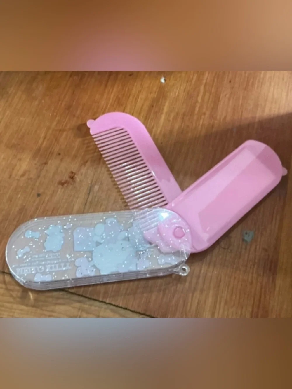 Hello kitty mini toy comb
